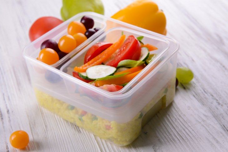 leftover food containers