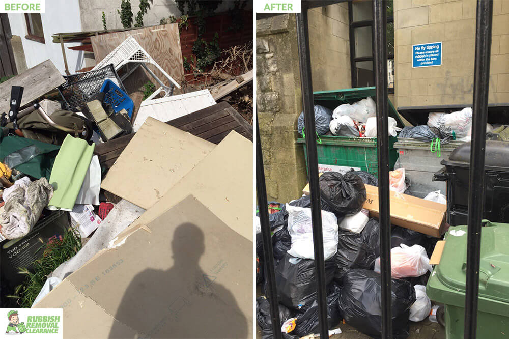W11 household waste Holland Park
