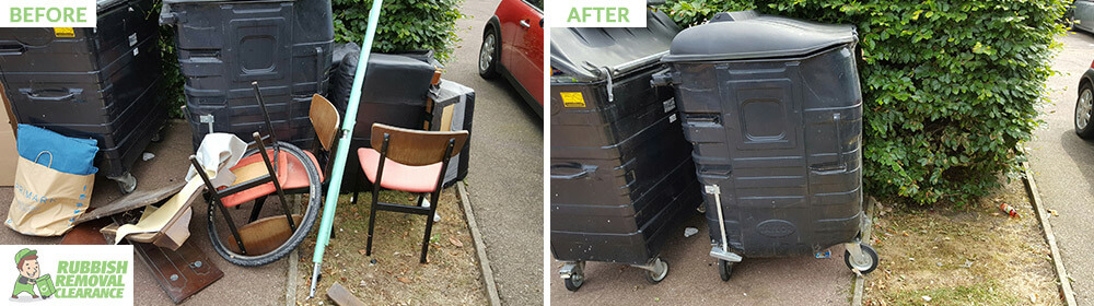 Grahame Park plastic waste bins NW9