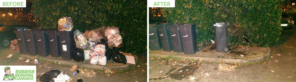 North Ockendon plastic waste bins RM14