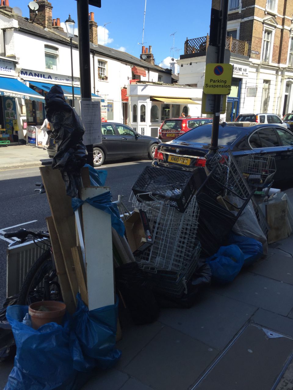 Seven Sisters clearing waste collection N15