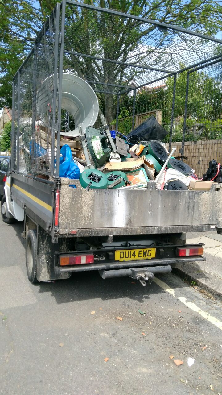 Golders Green clearing waste collection NW11